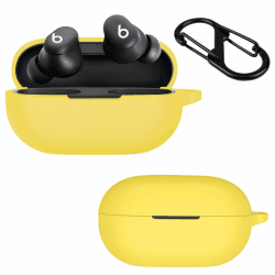 Flexibles Silikonhülle für Beats Solo Buds Hülle (2024) - Gelb 😎🎧