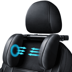 Oderra Kopfstütze Auto Kinder mit Aromabox und Haken 🚗