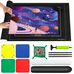 🧩 Puzzlematte Puzzle Roll Storage Mat - Tragbare Jigsaw Teppich Set