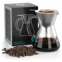 Coffee Gator Kaffeebereiter (400 ml) - Pour Over Kaffeebrüher für Filterkaffee ☕️