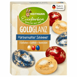 🐣 Heitmann Eierfarben Goldglanz - Ostereier bemalen 🎨