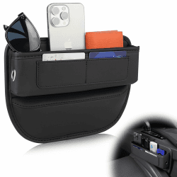 Aufbewahrungsbox Autositz Lücken - Seat Gap Organizer aus PU Leder 🚗