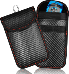 🔒🚗 GOODEN ATIM Verbesserte Faraday-Tasche für Schlüsselanhänger (2 Stück) - 50% RABATT!