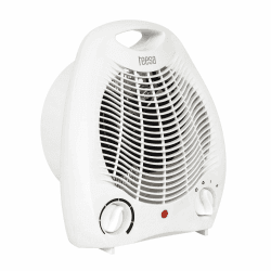 TSA8025 Heizlüfter 🌡️ 3 Funktionsmodi, 2 Heizstufen (1000W, 2000W), weiß