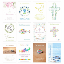 Edition Seidel Set 12 Kommunionskarten mit Umschlag 💌🎉
