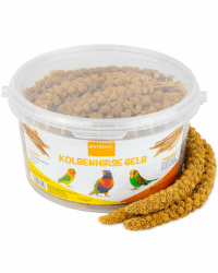 Angebot: petifool Kolbenhirse gelb 500g 🐦🌾 - Vogelfutter 100% Natur