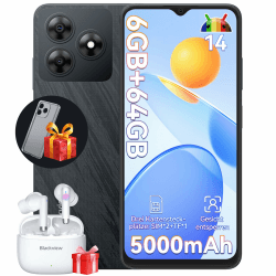 📱 Blackview Wave 8C Handy Ohne Vertrag Android 14, 6,56" HD+ 🚀