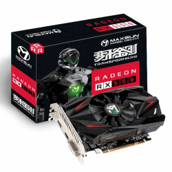Maxsun Grafikkarten AMD Radeon RX 550 Grafikkarte 4GB Graphics Card ITX Computer PC Gaming GPU 🎮