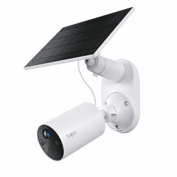 Tapo C410 KIT Solar Überwachungskamera Aussen Akku, 2K 3MP, Farbnachtsicht 🌞📹