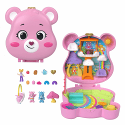 Polly Pocket x Glücksbärchi Puppen & Spielset 🌈🐻