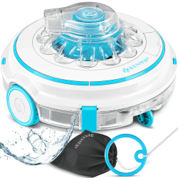 🏊‍♂️ KESSER® Poolroboter Poolreiniger Akku Aqua-9000 Türkis 🌊