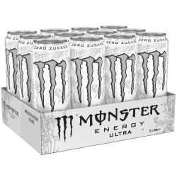 Monster Energy Ultra White - Koffeinhaltiger Energy Drink mit sanftem Zitrus-Geschmack