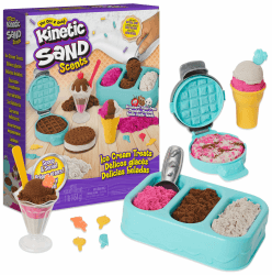 Kinetic Sand Eiscreme Set 🍦🎨 - Kreatives Indoor-Rollenspiel ab 3 Jahren