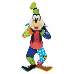 🌟 Disney Britto Kollektion Goofy Figur, Schwer, 10.4 Zoll 🎨