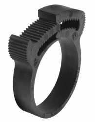 🛠️🔧🔩 Ajile Doppel Greifende Kunststoff Schlauchschellen SCHWARZ - Angebot