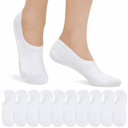 IceReco Füßlinge 10 Paar No Show Socken Sneakersocken Damen Herren Unsichtbare Füsslinge Footies