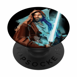 Star Wars Obi-Wan Kenobi Lightsaber PopSockets Klebender PopGrip 🌌