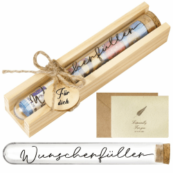 🎁 Wunscherfüller Geldgeschenke Holz Geldgeschenk Jugendweihe Geldgeschenk Geburtstag mit Umschlägen 🎉