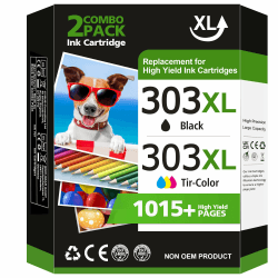 🎨🖨️ 303XL Druckerpatronen Multipack für HP Drucker - Schwarz & Farbe