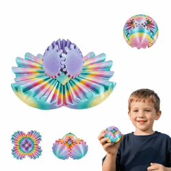 Gear Ball 3D gedrucktes Fidget Spielzeug 🌀 | Stressabbau Schreibtischspielzeug