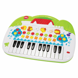 🎹 Simba 104018188 ABC Tier-Keyboard | 28x39cm | ab 3 Jahre 🎶