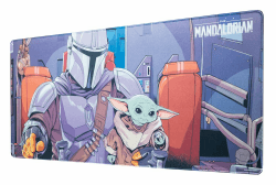 🌌🎮 Grupo Erik Gaming Mauspad XXL Star Wars The Mandalorian Gaming Mousepad XXL Baby Yoda Grogu