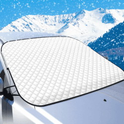 Frontscheibenabdeckung Winter - Auto Windschutzscheiben Abdeckung Sonnenblende
