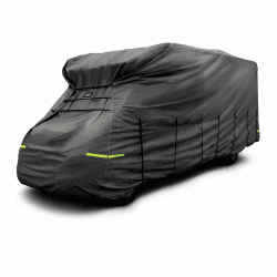 🚐🏕️ Schutzhülle für Wohnmobil 7-7,5m Grau - Angebot!
