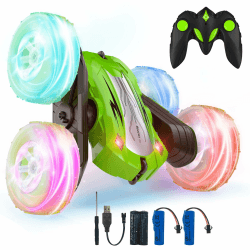 🚗 Rodzon Ferngesteuertes Auto für Kinder 3-9 Jahre 🎁 Spielzeug mit LED-Lichtern und 2 Akkus