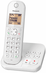 📞🔒 Panasonic KX-TGC 420 GW Schnurloses Telefon mit Anrufbeantworter - Weiß | Top Angebot!