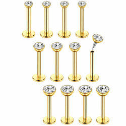 12 Stück Helix Piercings Chirurgenstahl Set 😍👂🏼👄