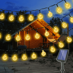 🌞🌟 Ollny Solar Lichterkette Aussen 5M 30 LED 🌟🌞
