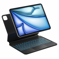 🌟 Inateck NeoMagic Magnetische Tastatur Hülle für iPad Air 11 Zoll M3/M2 (2025/2024),Air 5/4,Magic Keyboard für iPad Pro 11 Zoll 4/3/2/1 🌟