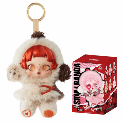 🎭 POP MART SKULLPANDA Winter Symphony Series Plush Zufällige Figuren 🎁