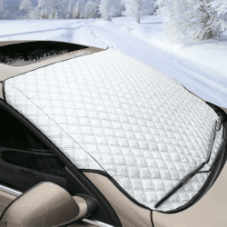 🚗 FREESOO Schneeschutz Auto Frontscheibe 138x94CM - Frostabdeckung Winter