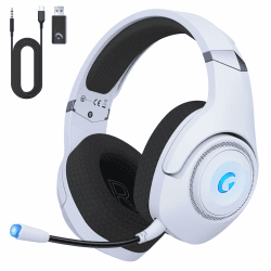 🎮 Gaming Headset Wireless mit 3D-Stereomikrofon 🎧