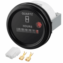 AUTOUTLET Runder Quarz-Betriebsstundenzähler 🏍️🔧