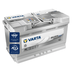 🔋 VARTA Silver Dynamic AGM Batterie A6 - Start-Stop und xEV Autobatterie 12V 80Ah 800A 🔋