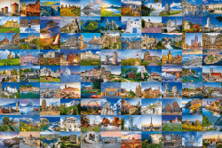 🧩 Ravensburger Puzzle 17080-99 Beautiful Places in Europe - 3000 Teile Puzzle für Erwachsene und Kinder ab 14 Jahren