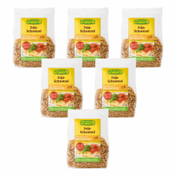 🌱 Rapunzel Bio Soja-Schnetzel fein (6 x 125 gr) 🌿