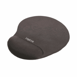 LogiLink ID0027 - Mauspad mit Silikon Gel Handauflage, schwarz 🖱️🖤