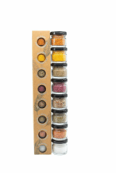GLOSA MARINA Gourmet Salze | Salz aus Mallorca | 8 x 25 g | Ideales Gewürz Geschenkset