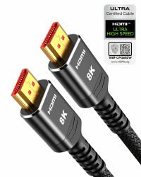 Highwings 8K HDMI Kabel 3m - Zertifiziertes 48Gbps Ultra Highspeed Kabel ⚡