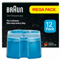 Braun 3-in-1 ShaverCare Reinigungskartuschen 🌟 12er Pack Deal 🌟