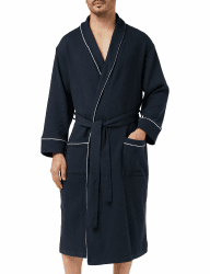 Angebot: Amazon Essentials Herren Leichter Waffelpiqué-Bademantel (Big & Tall)