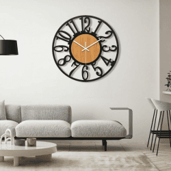 VIVILINEN Wanduhr 50cm Metall Vintage Retro 🕰️