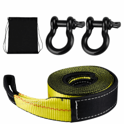 🚗 Abschleppseil 5M x 5cm, 8 Tonnen (17636 Lbs) Abschleppstange Kit 🚗