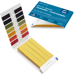 🌡️🎨 80x pH-Wert 1-14 Teststreifen: Indikator, Testpapier, Lackmuspapier