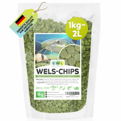 XL Pack Welsfuttertabletten 1kg mit Spirulina 🐠