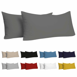 Angebot: Kissenbezug 40 x 80 (Set mit 2) - 100% Jersey Baumwolle 😍🛌